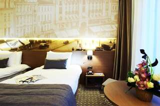 Отель Mercure Bucharest City Center Бухарест Улучшенный двухместный номер с 2 отдельными кроватями-2